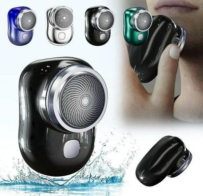 Mini Electric Shaver with Honeycomb Blade for Men