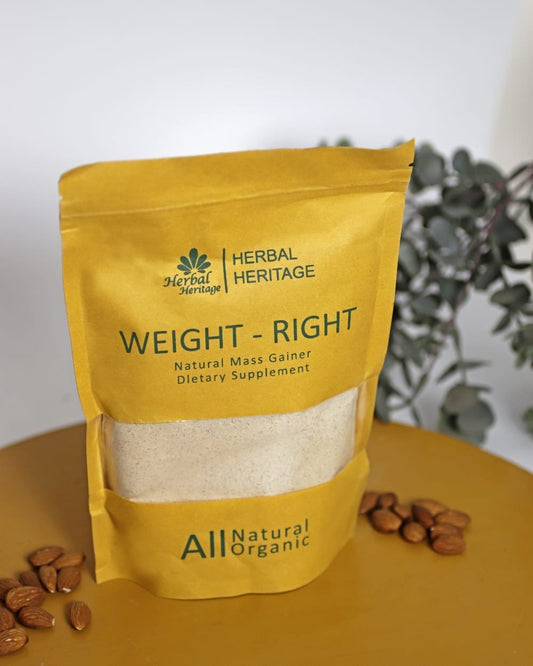 WEIGHT-RIGHT Natural Mass Gainer