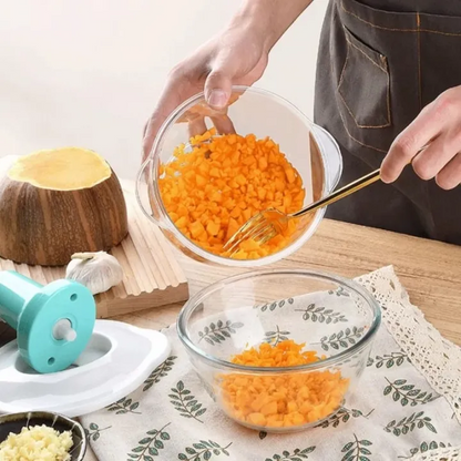 1.5L Push Chopper | Hand Press Manual Push Chopper For Kitchen Use