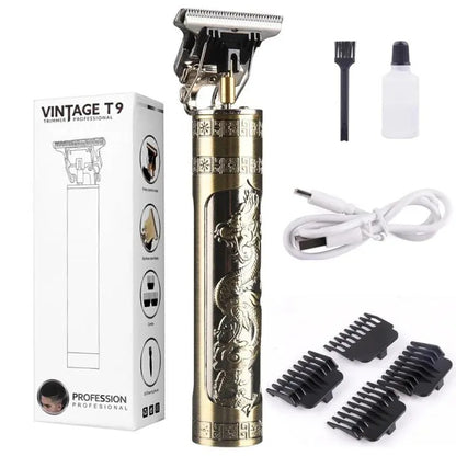 Vintage T9 Metal Body Hair Trimmer for Men