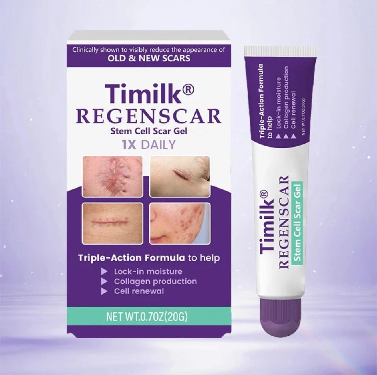 TIMILK Advanced Scarvanisher Gel | Fast-Acting