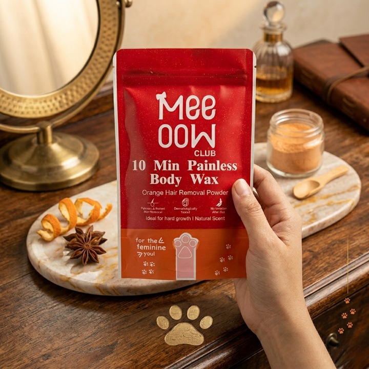 Meeow Hair Removal Wax Powder Mask