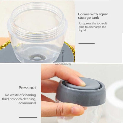 Kitchen Soap Dispensing Palm Brush – Automatic
