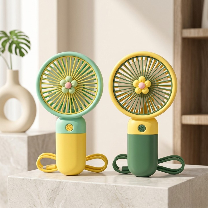 Speed Rechargeable Hand Fan – Mini Handy Fan