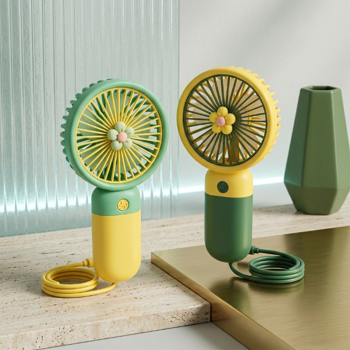 Speed Rechargeable Hand Fan – Mini Handy Fan