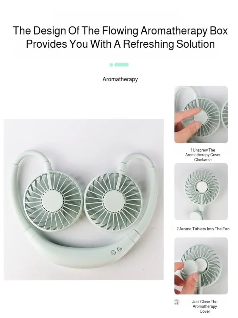 Lazy Portable Silent Neck Fan