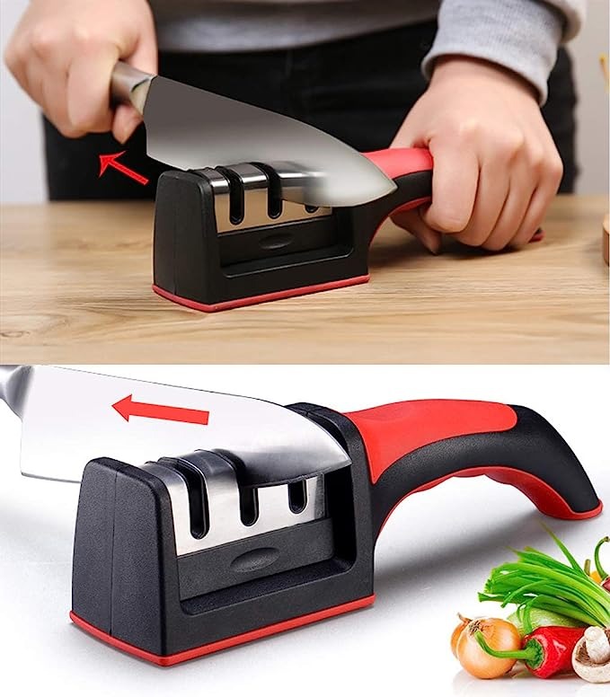 Manual Knife Sharpener – Professional Kitchen Knife