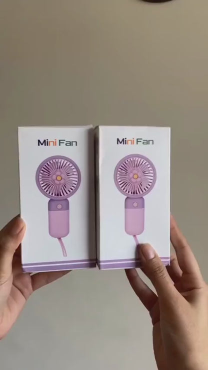 Speed Rechargeable Hand Fan – Mini Handy Fan
